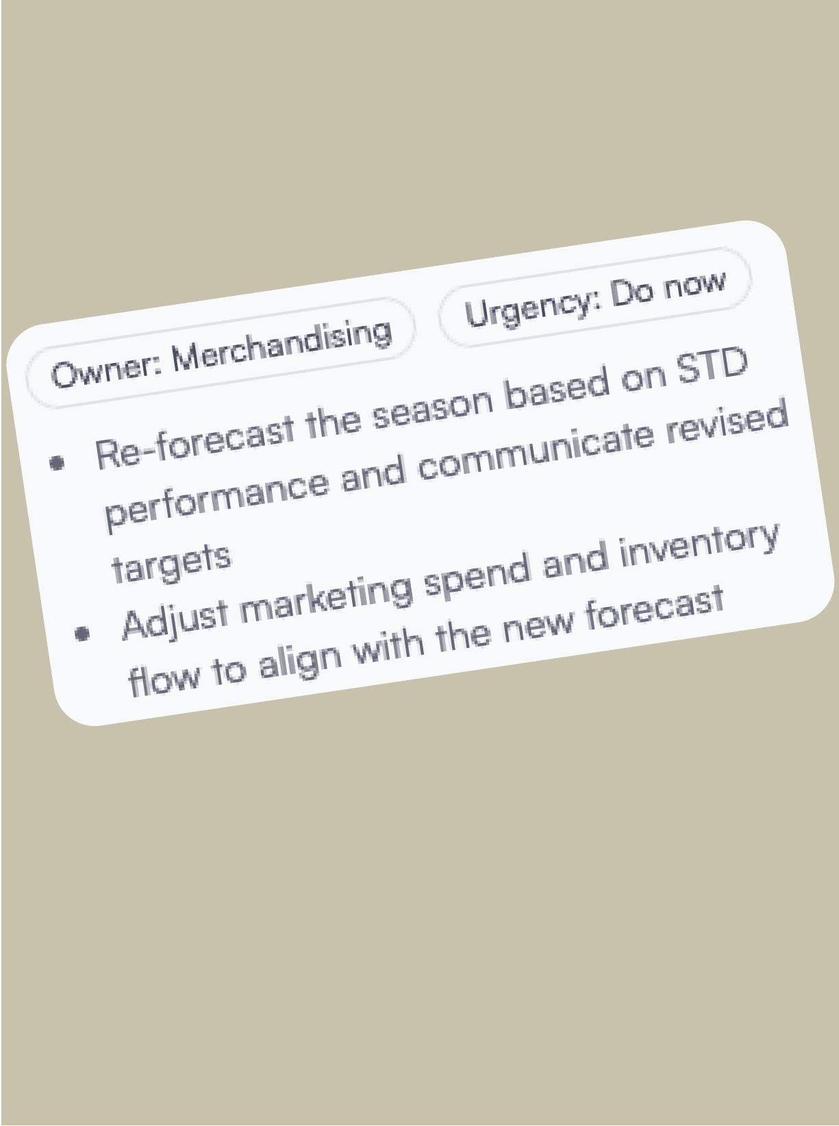 Proactive Stock Management